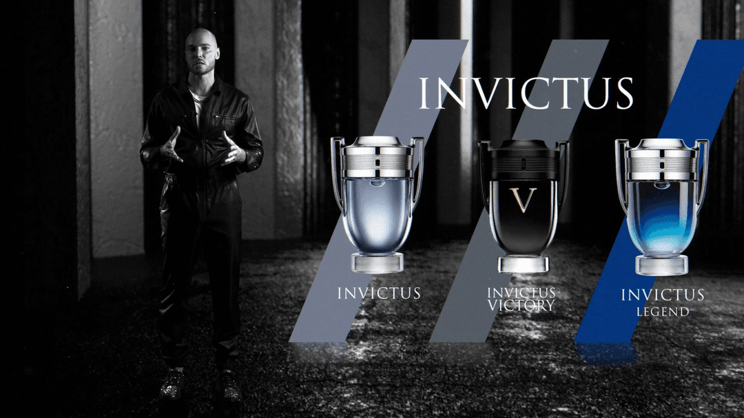 Paco Rabanne — Olympea Blossom & Invictus Victory